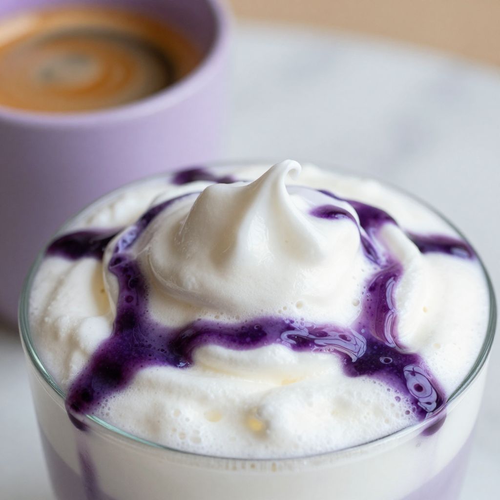 Ube Latte Step Image
