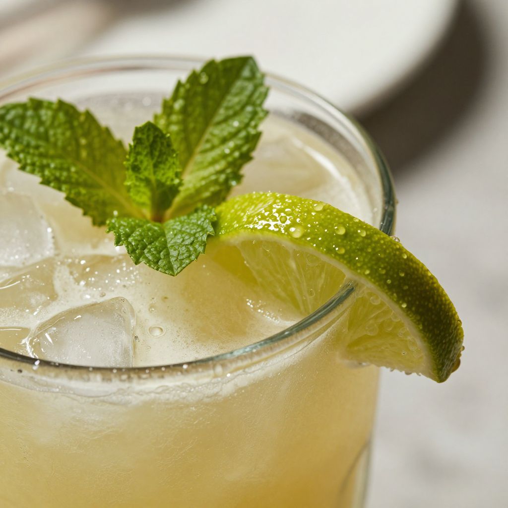 Virgin Mai Tai Preparation