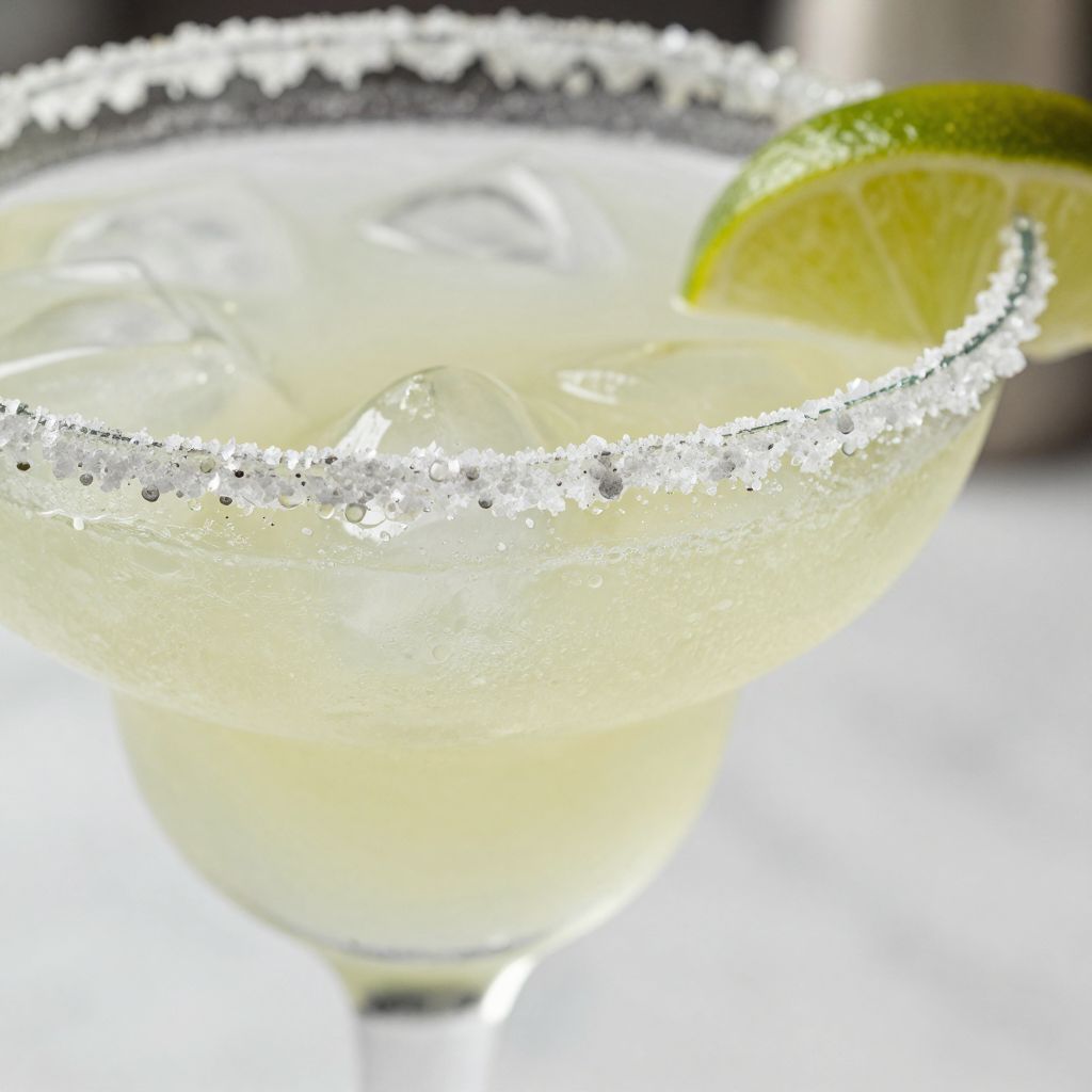 Vodka Margarita preparation