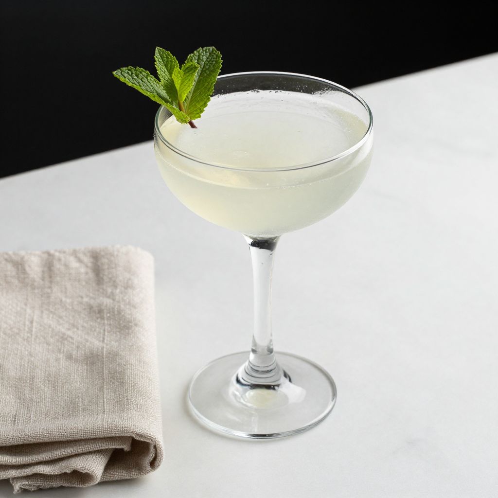 Vodka Stinger Cocktail