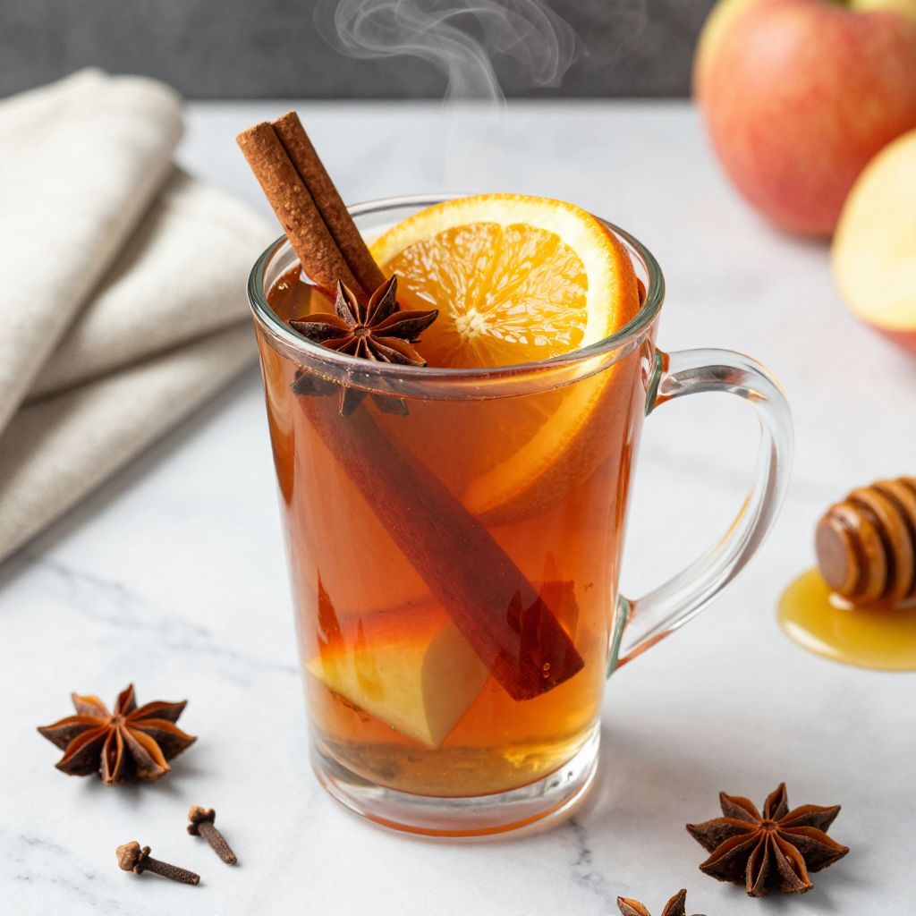 Serving Wassail in a Mug