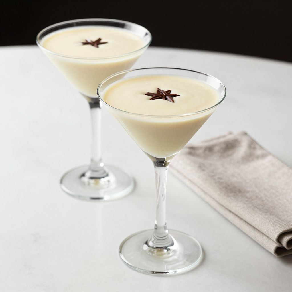 White Chocolate Martini Final Drink