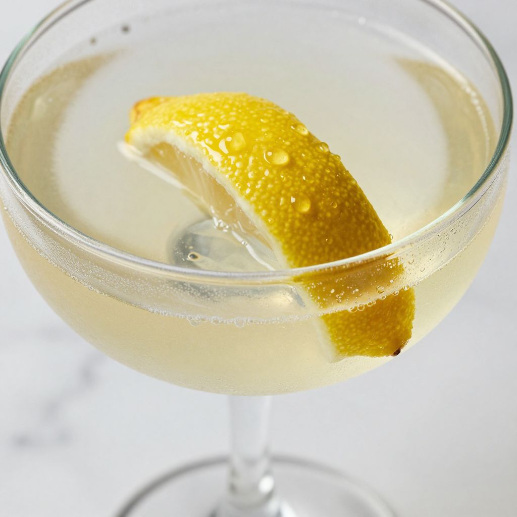White Linen Cocktail Making Process